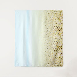 砂と海の穏やかな沿岸 タペストリー