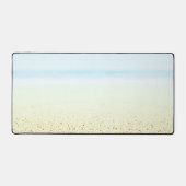 砂と海の穏やかな沿岸 デスクマット (正面)