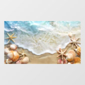 砂と海 ウィンドウサイン (シート)