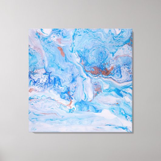 砂と海 キャンバスプリント (正面)