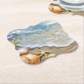 砂と海 ペーパーコースター (アングル)