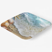 砂と海 ペーパープレート (傾斜あり)