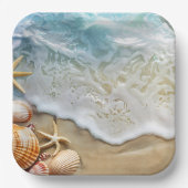 砂と海 ペーパープレート (正面)