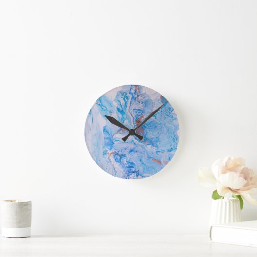 砂と海 ラウンド壁時計 (ホーム)