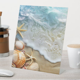 砂と海 台座サイン