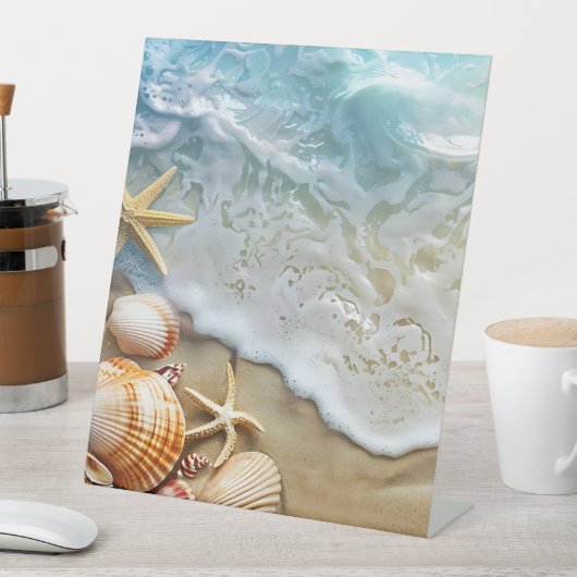 砂と海 台座サイン (インサイチュ)