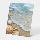 砂と海 台座サイン (正面)