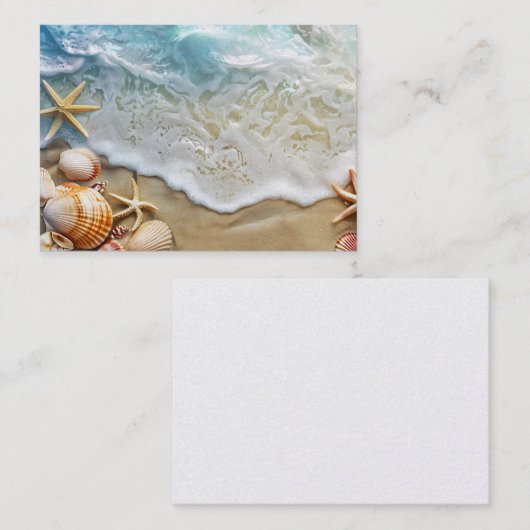 砂と海 名刺 (正面/裏面)