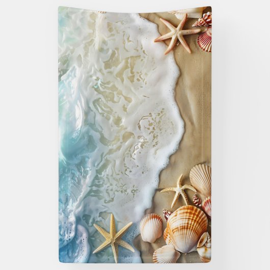 砂と海 横断幕 (縦)