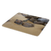 砂と石 カッティングボード (角)