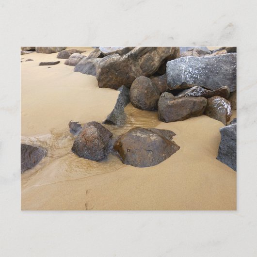 砂と石 ポストカード (正面)