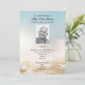 砂と空の葬儀招待状 (スタンド正面)