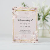 砂と自然ロマン結婚ツ 招待状 (スタンド正面)