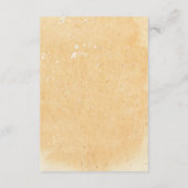 砂と貝殻/ビーチウェディングインフォメーションカード エンクロージャーカード (裏面)