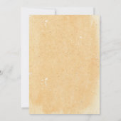 砂と貝殻/ビーチウェディング招待状 招待状 (裏面)