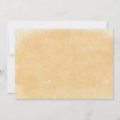 砂と貝殻/ビーチ結婚式日付の保存 セーブザデート (裏面)