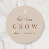 砂と錆 |愛が植物や種子を育てる フェイバータグ (正面)