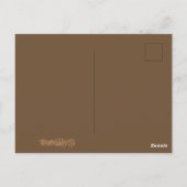 砂に書いた愛 ポストカード (裏面)