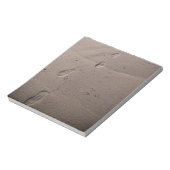 砂に足跡 ノートパッド (回転)