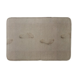 砂に足跡 バスマット