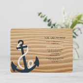 砂に錨 招待状 (スタンド正面)
