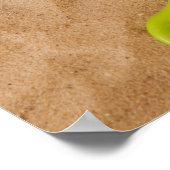 砂のおもちゃのクローズアップ ポスター (角)