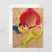 砂のおもちゃの閉めて下さい ポストカード (正面/裏面)