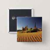 砂のさざ波、種族記念碑の谷 缶バッジ (正面&裏面)