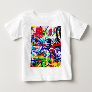 砂のようで熱狂するな落書き ベビーTシャツ