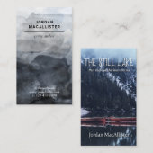 砂のような水彩画の罪の作家 名刺 (正面/裏面)