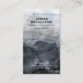 砂のような水彩画の罪の作家 名刺 (正面)