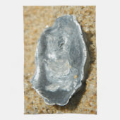 砂のカキ貝 キッチンタオル (縦)