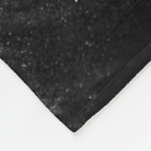 砂のグレースケール写真 フリースブランケット (角)