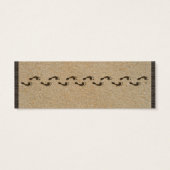 砂のドリンク結婚チケットの足跡 (裏面)