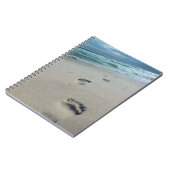 砂のノートの足跡 ノートブック (左側)