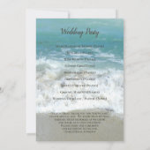 砂のハートプログラムのビーチ結婚式 (裏面)