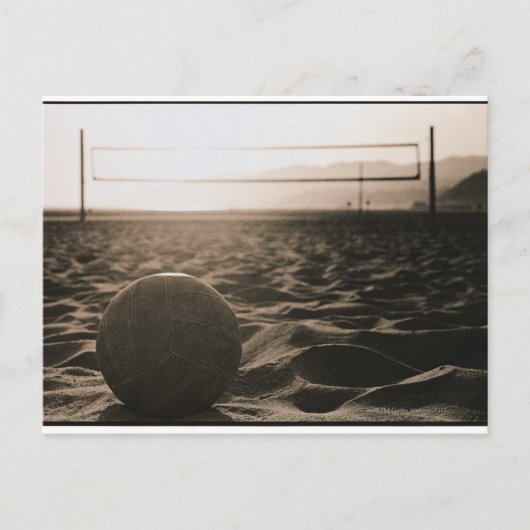 砂のバレーボール ポストカード (正面)