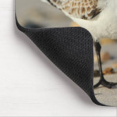 砂のパイパーおよび貝殻 マウスパッド (コーナー)