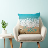 砂のヒトデが付いているビーチ クッション (椅子)