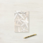 砂のヒトデ ポストイット (デスク上)