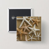 砂のヒトデ 缶バッジ (正面&裏面)