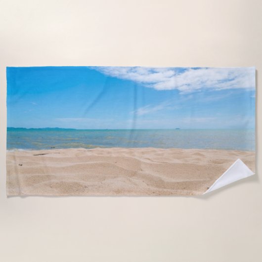 砂のビーチタオル ビーチタオル (正面)