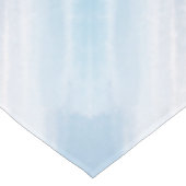 砂のビーチ海波サンセット抽象芸術水色 テーブルクロス (アングル)