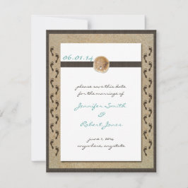 砂のフットプリント日付を保存 セーブザデート