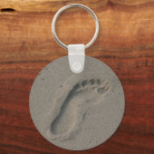 砂のフットプリント キーホルダー (正面)