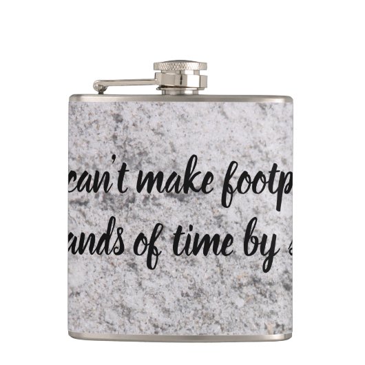 砂のフラスコの足跡 フラスク (正面)