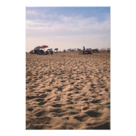 砂のプリントの前のパーティー フォトプリント           