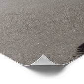 砂のポスターにソウルメイトの足跡を一緒に ポスター (角)