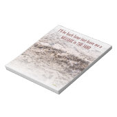 砂のメッセージ ノートパッド (回転)