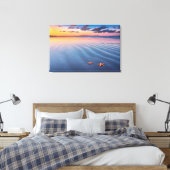 砂の上のヒトデ キャンバスプリント (インサイチュ (寝室))